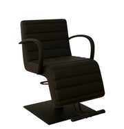 Velour Salon Chair SC89 - Chocolate