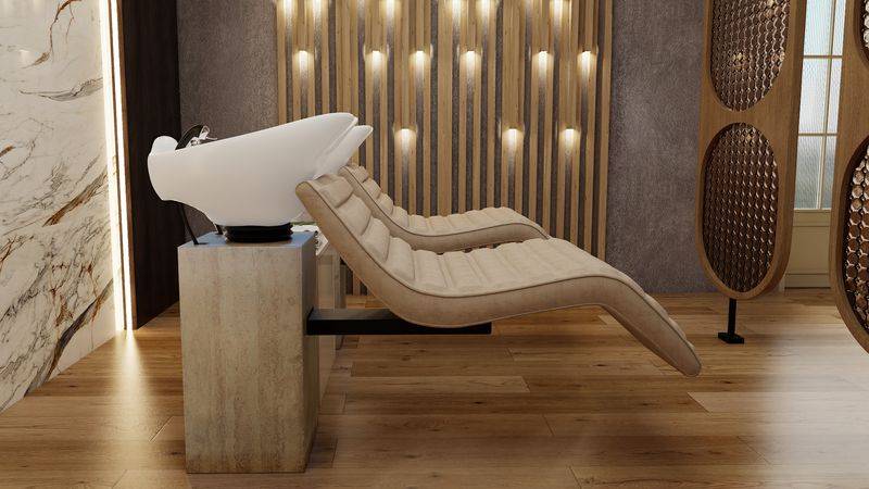 Velour Shampoo Unit Latte SU53