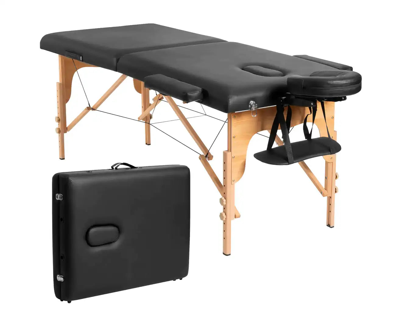 Skin Warrior Portable Tattoo Table (Wood) BE10