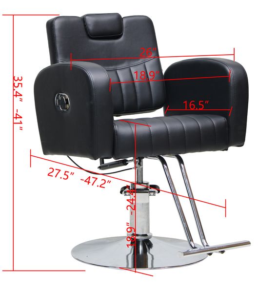 Shimae Reclining Chair Black SC79