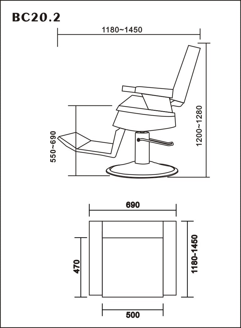 Lincoln II - Barber Chair - Shadow Edition