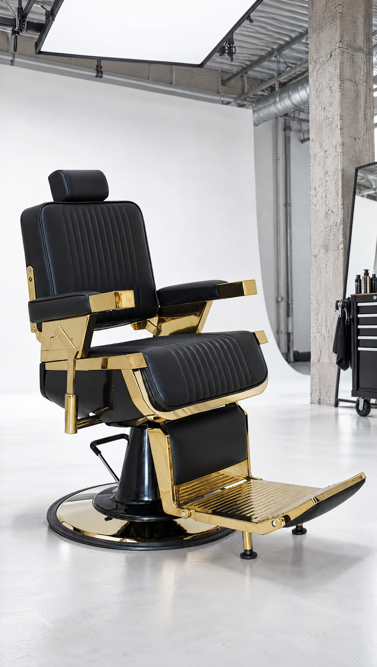 Lincoln - Barber Chair - Gold