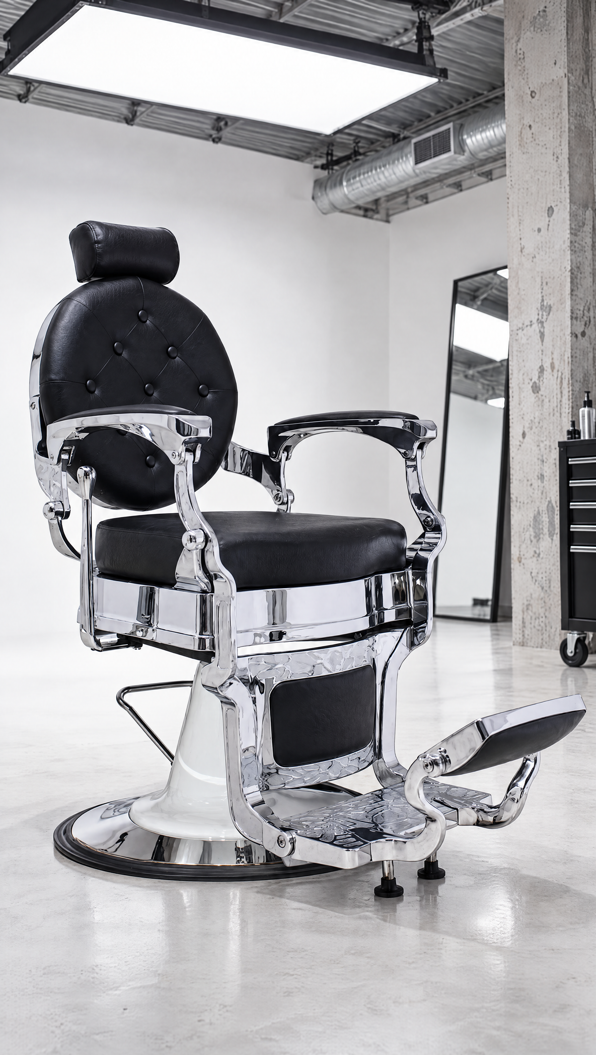Atelier - Barber Chair - Chrome