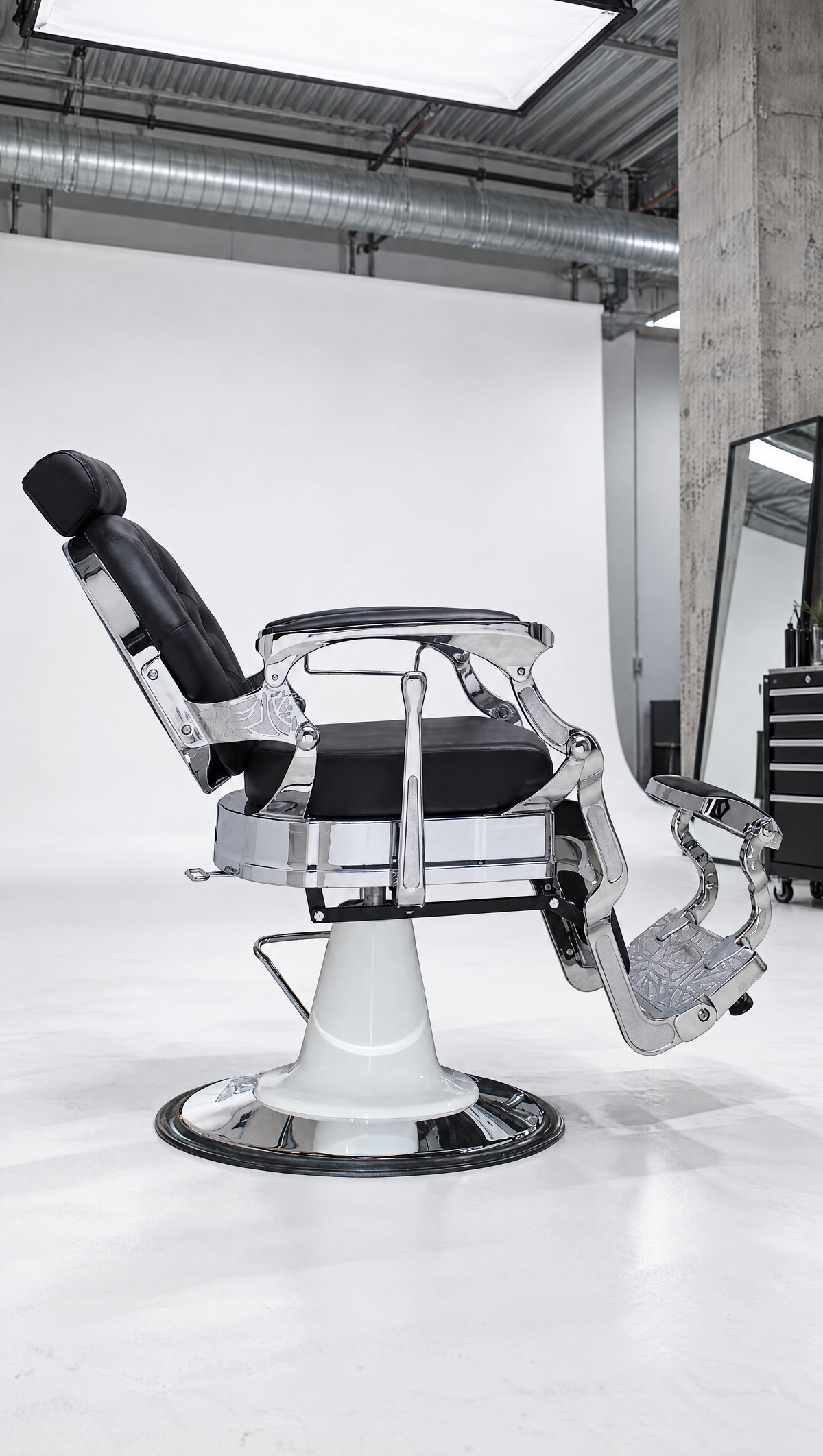 Atelier - Barber Chair - Chrome