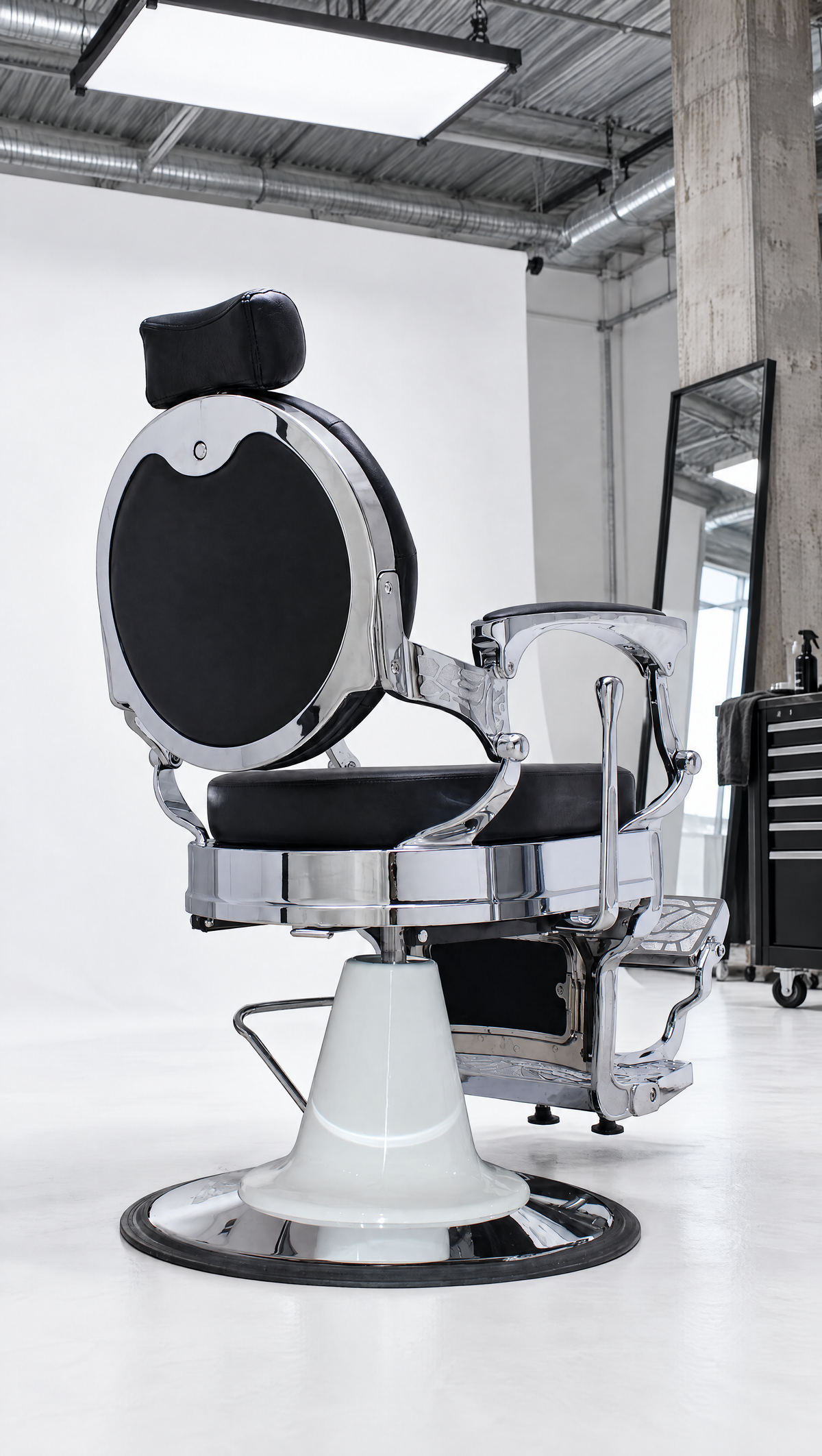 Atelier - Barber Chair - Chrome