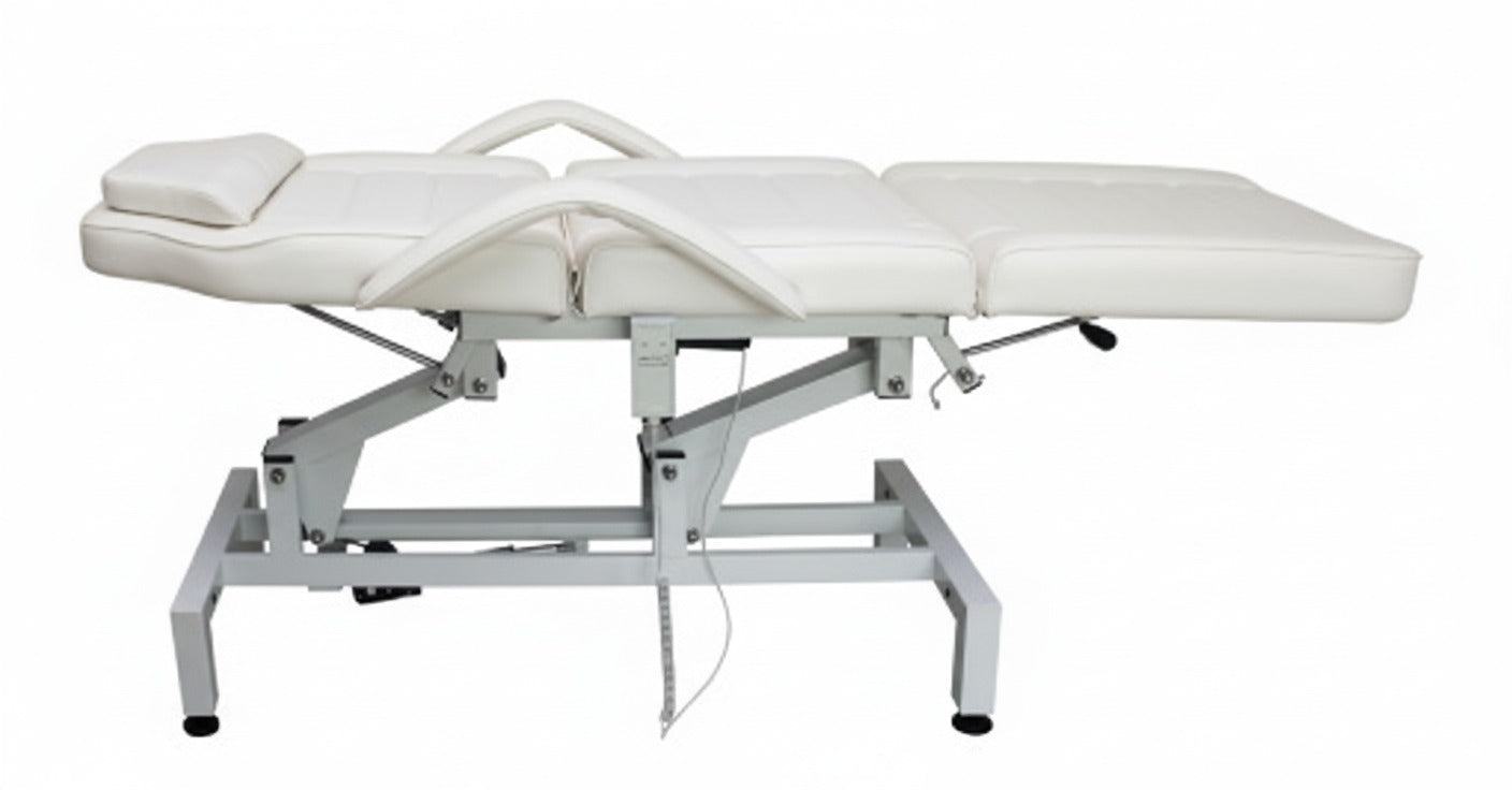 Melissa ll Semi-Electric Beauty Bed White BE08