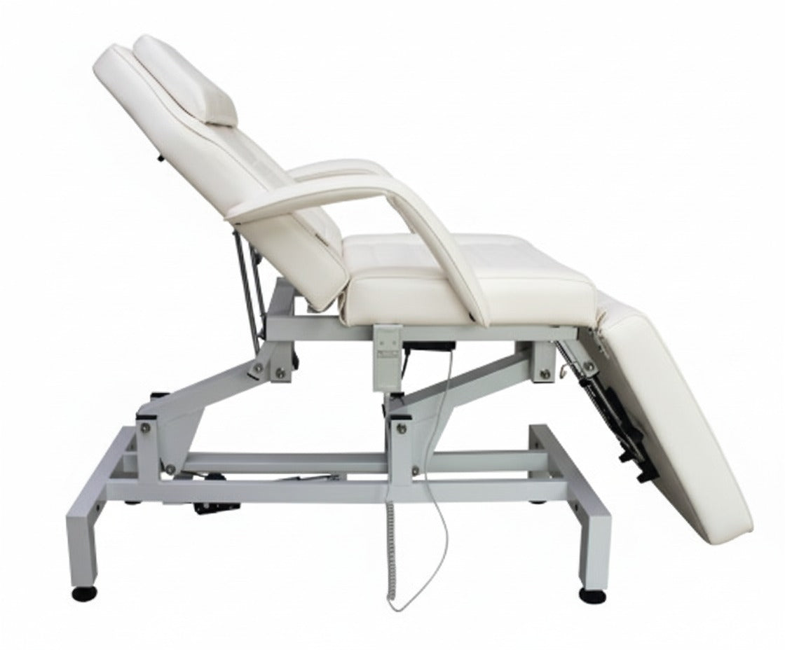 Melissa ll Semi-Electric Beauty Bed White BE08