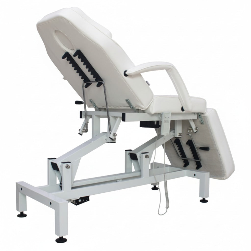 Melissa ll Semi-Electric Beauty Bed White BE08