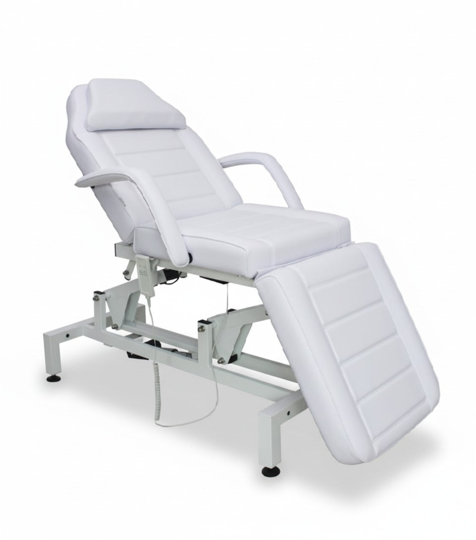 Melissa ll Semi-Electric Beauty Bed White BE08