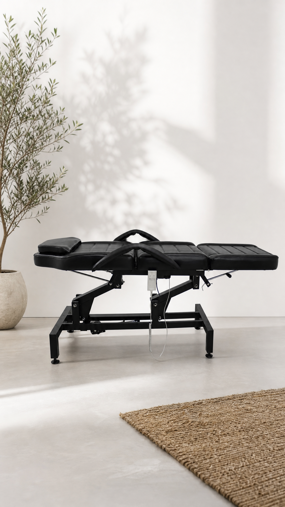 Melissa ll - Semi-Electric - Beauty Bed - Black