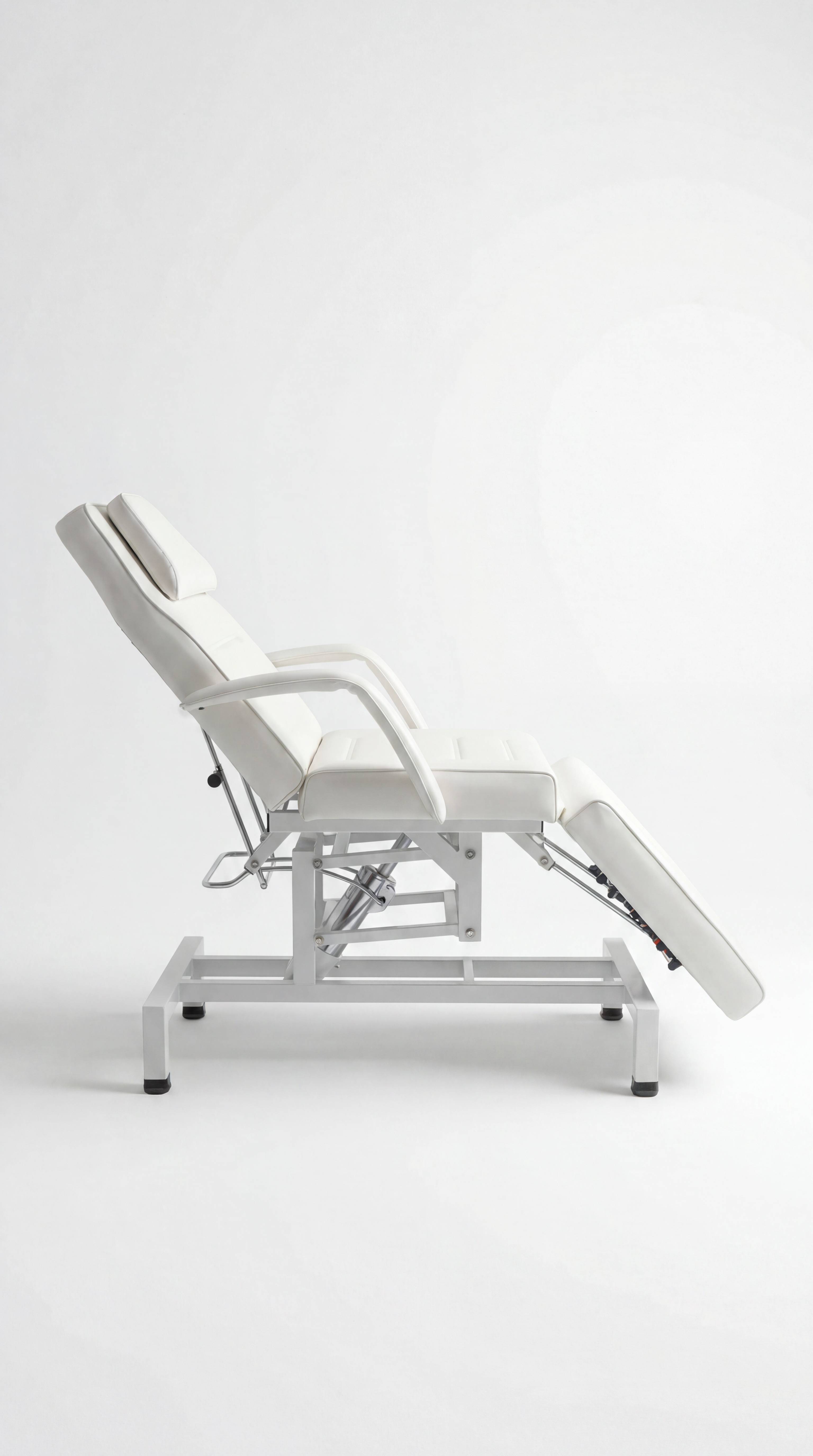 Melissa I - Hydraulic - Beauty Bed - White