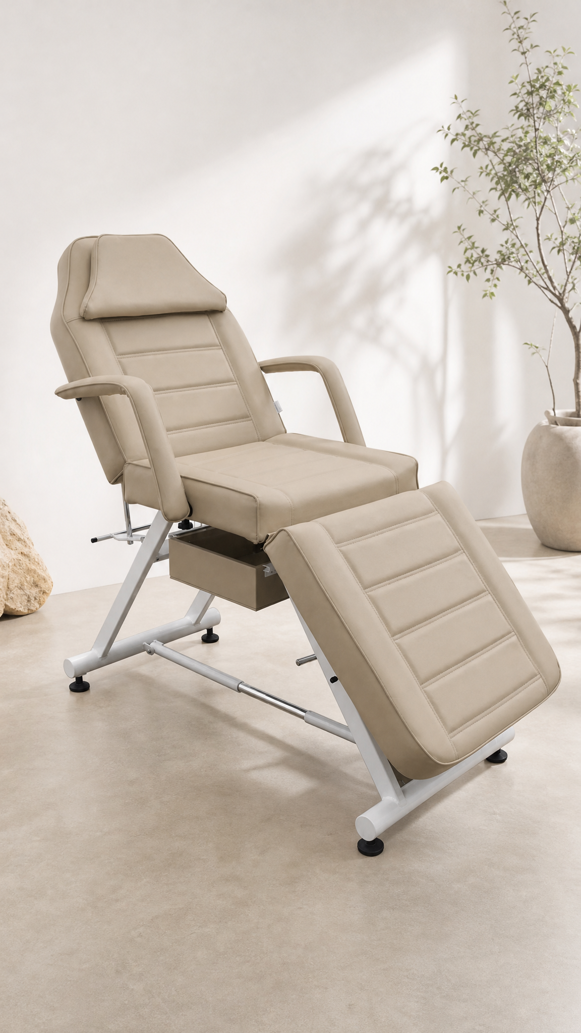Monica - Beauty Bed - Nude Beige