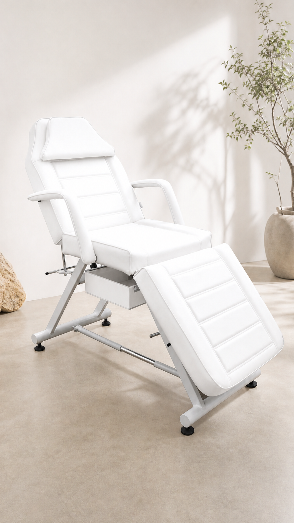 Monica - Beauty Bed - White