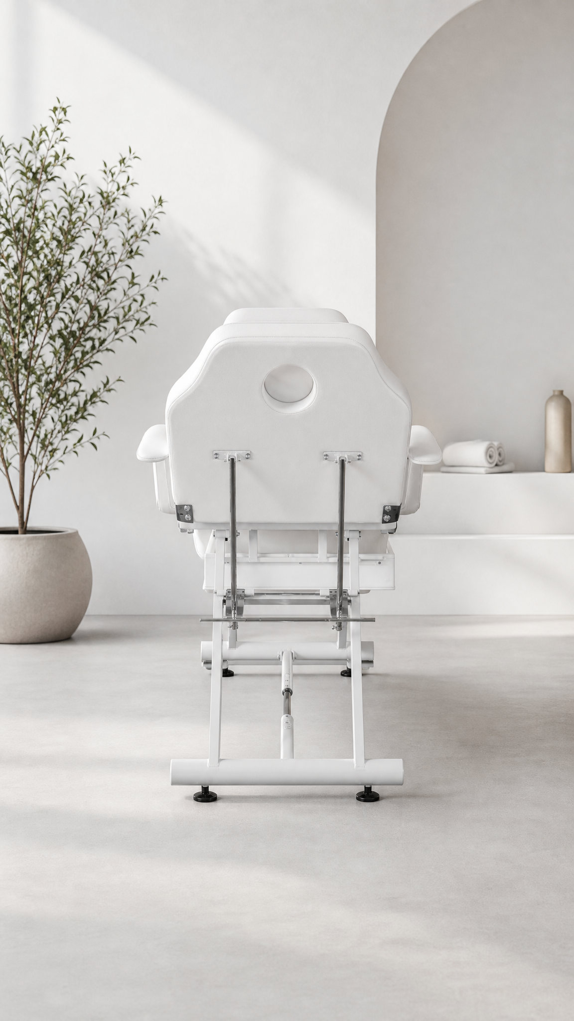 Monica - Beauty Bed - White