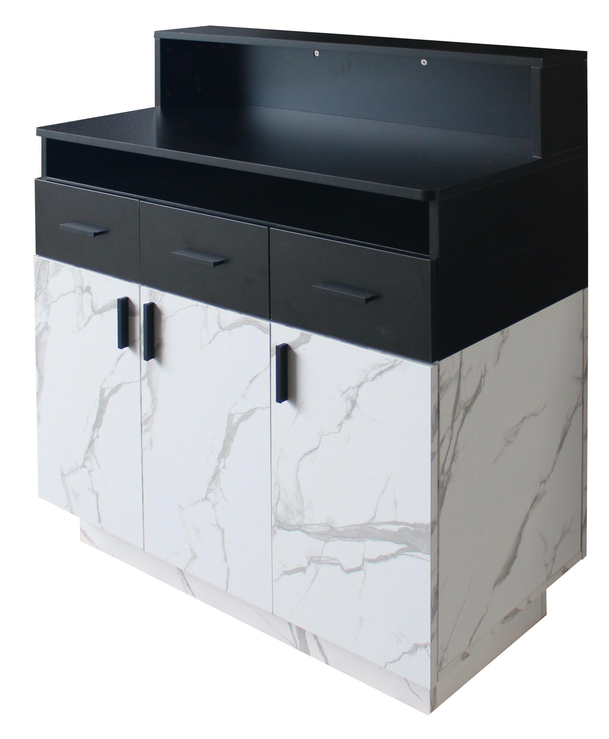 Valencia Reception Desk Black RD22