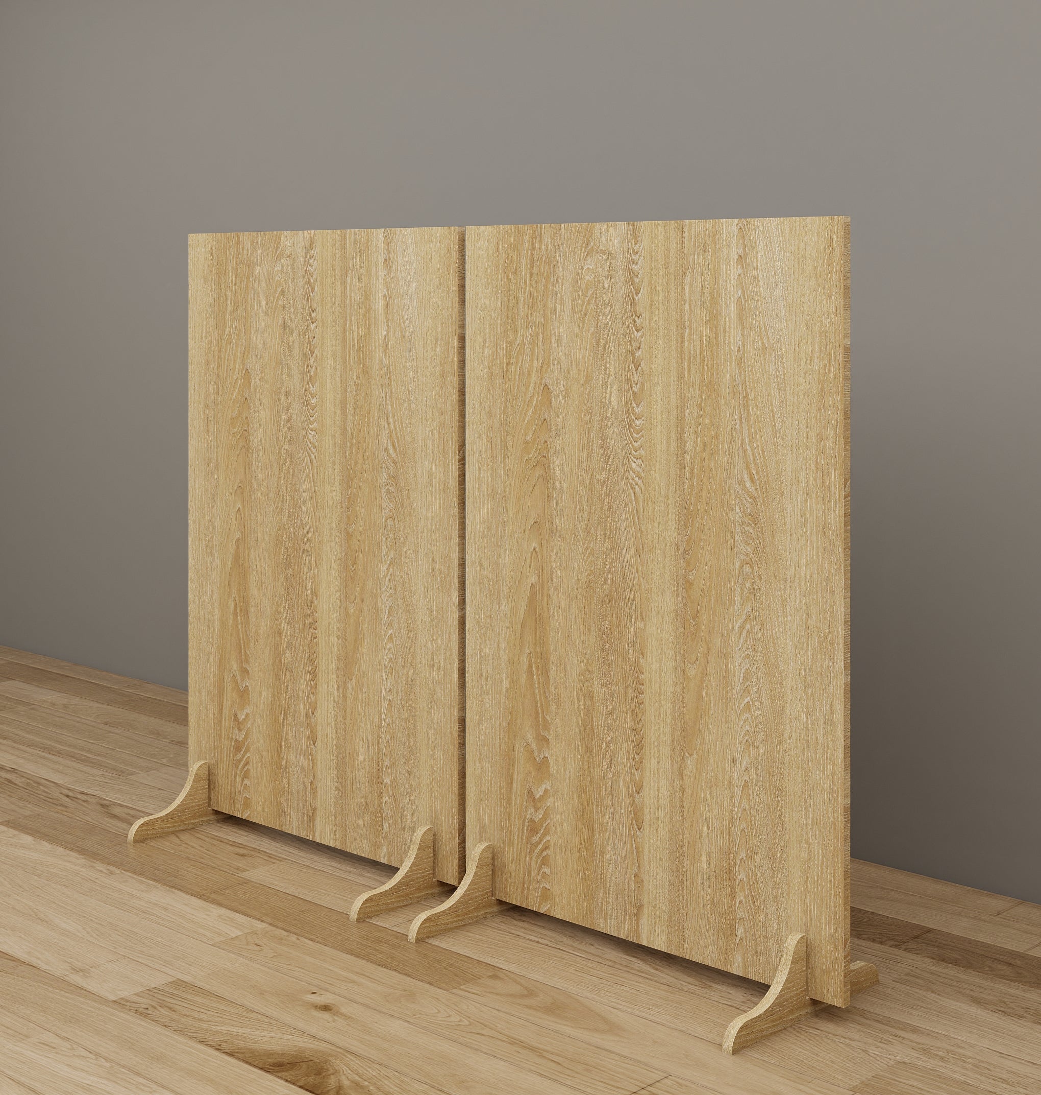 Oak Partition Wall Divider
