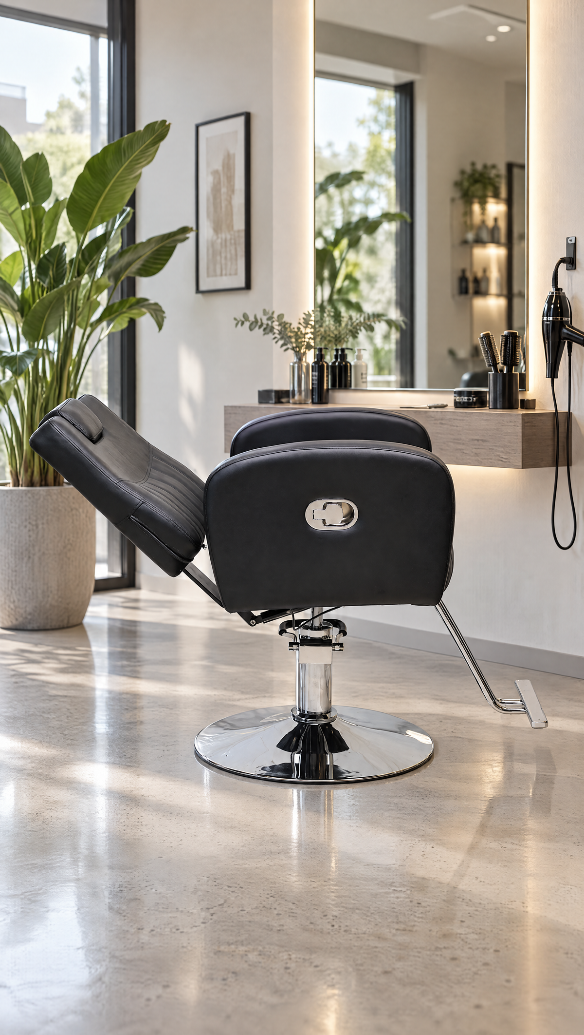 Shimae - Reclining Chair - Black