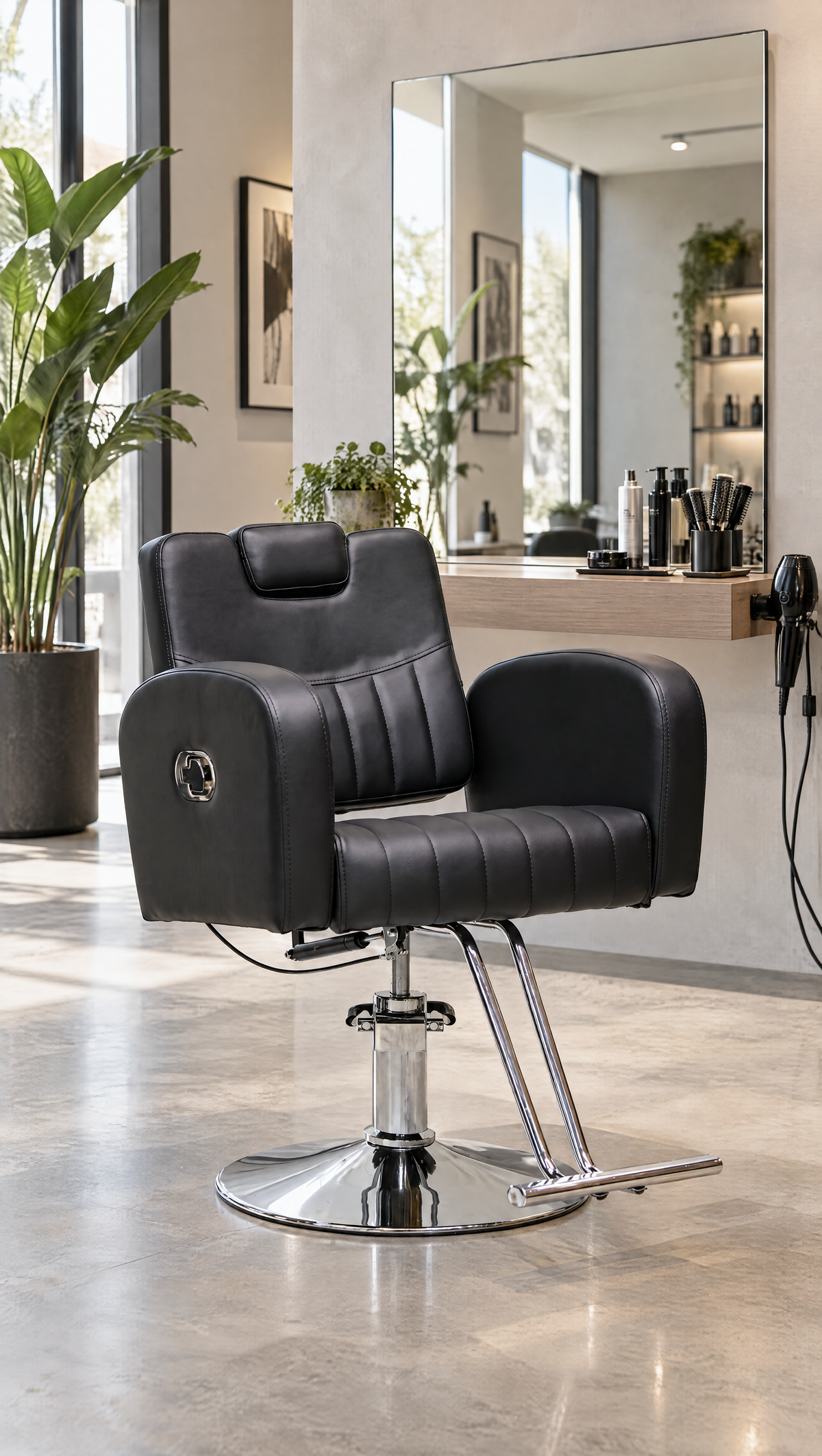Shimae - Reclining Chair - Black
