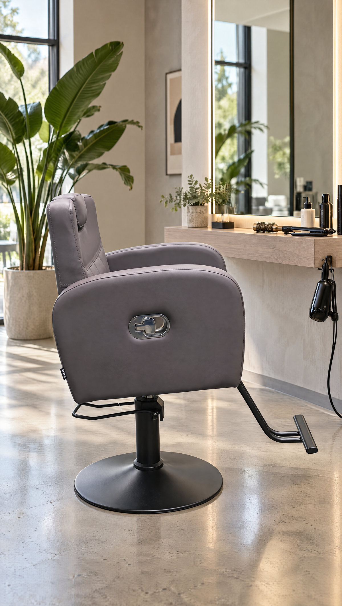 Shimae - Reclining Chair - Chocolate