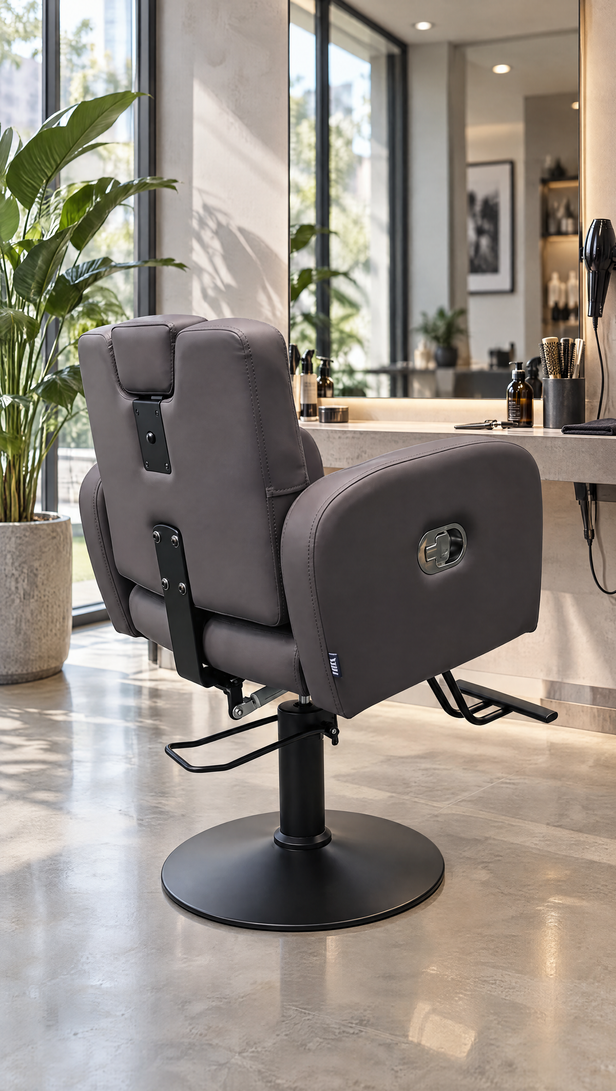 Shimae - Reclining Chair - Chocolate