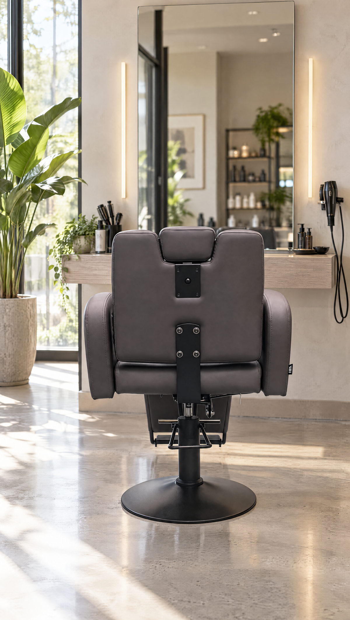 Shimae - Reclining Chair - Chocolate