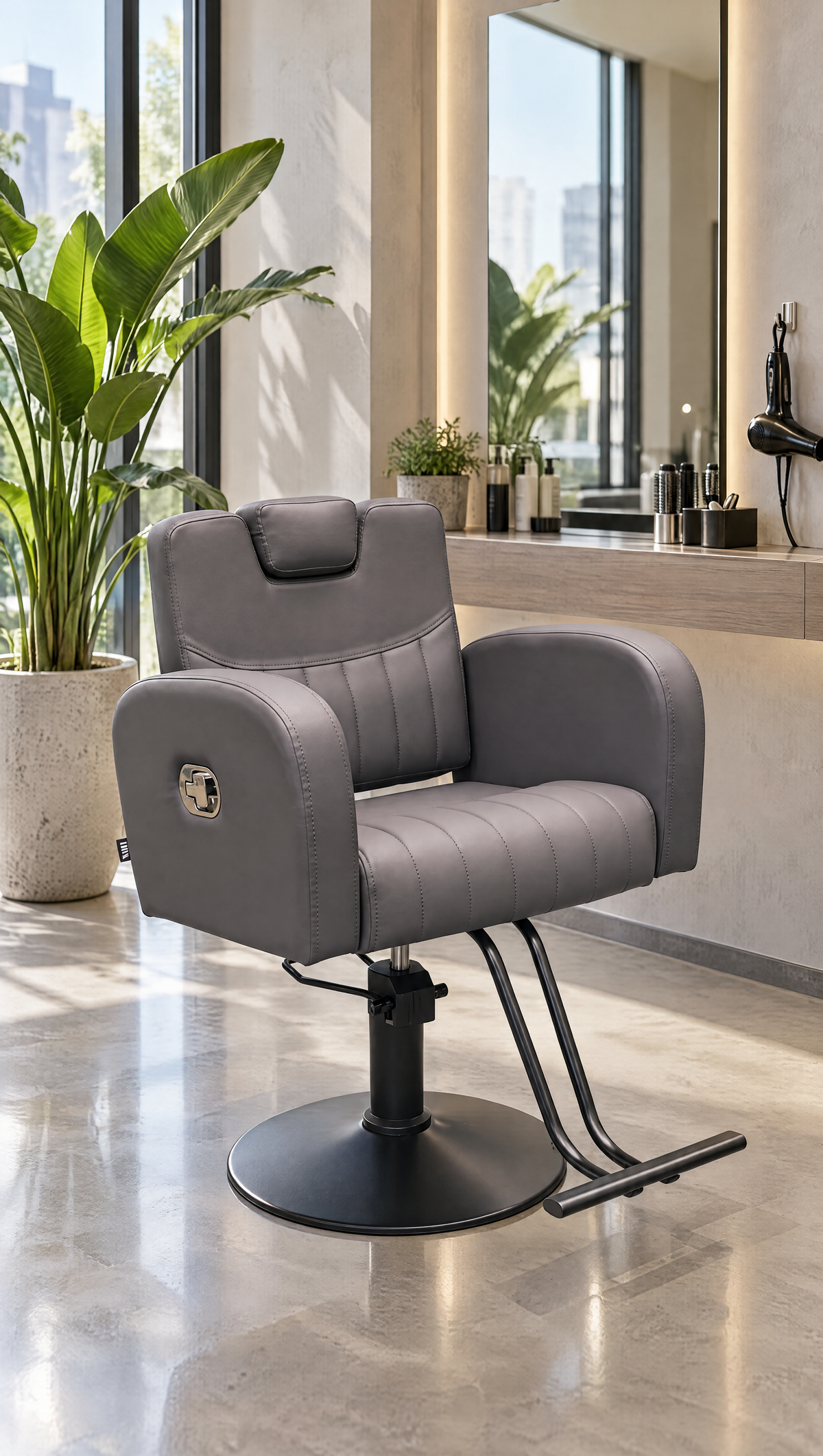 Shimae - Reclining Chair - Chocolate