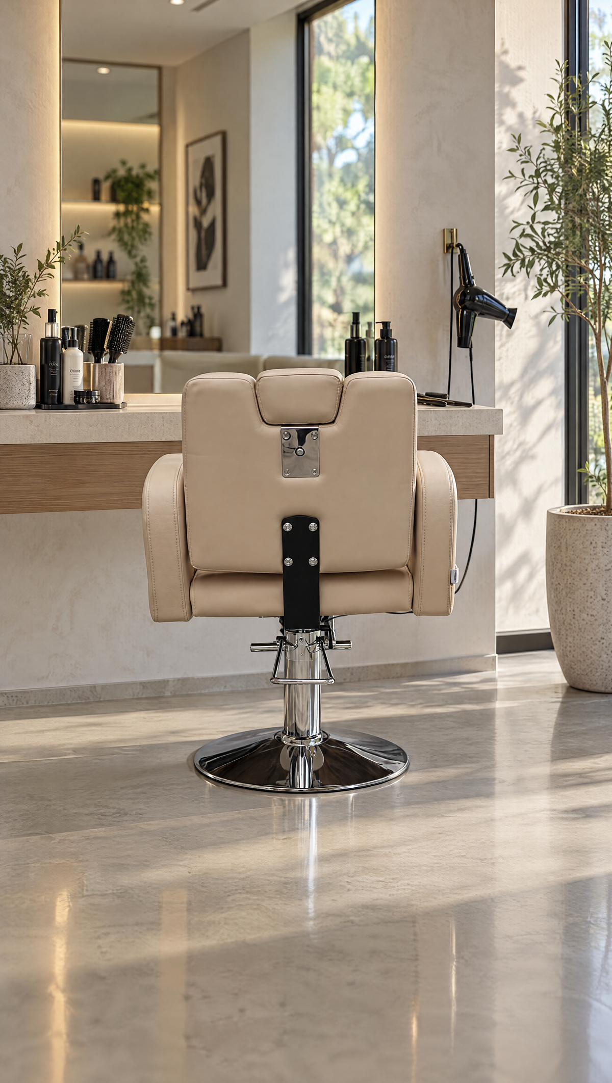 Shimae - Reclining Chair - Nude Beige