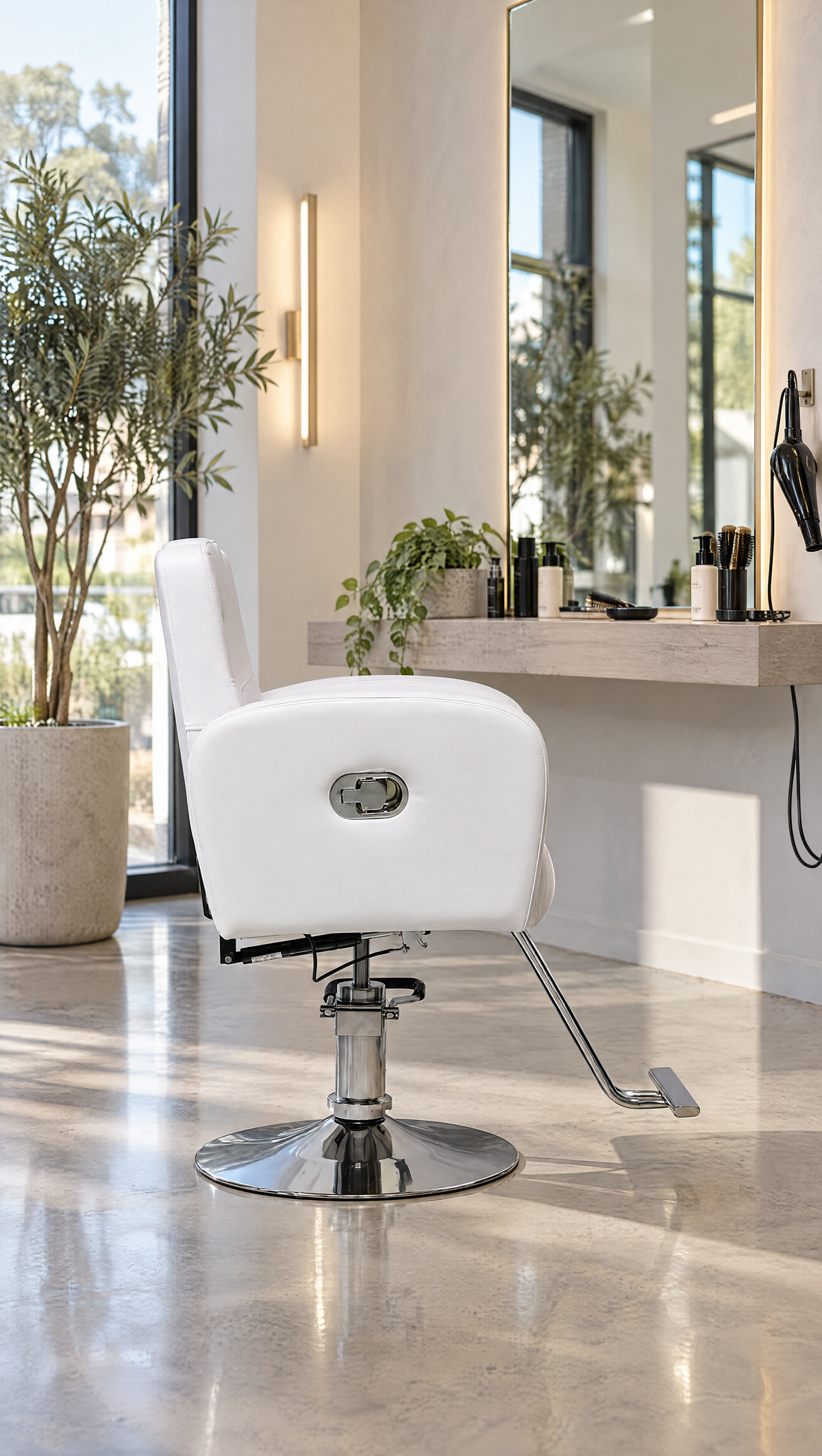 Shimae - Reclining Chair - White