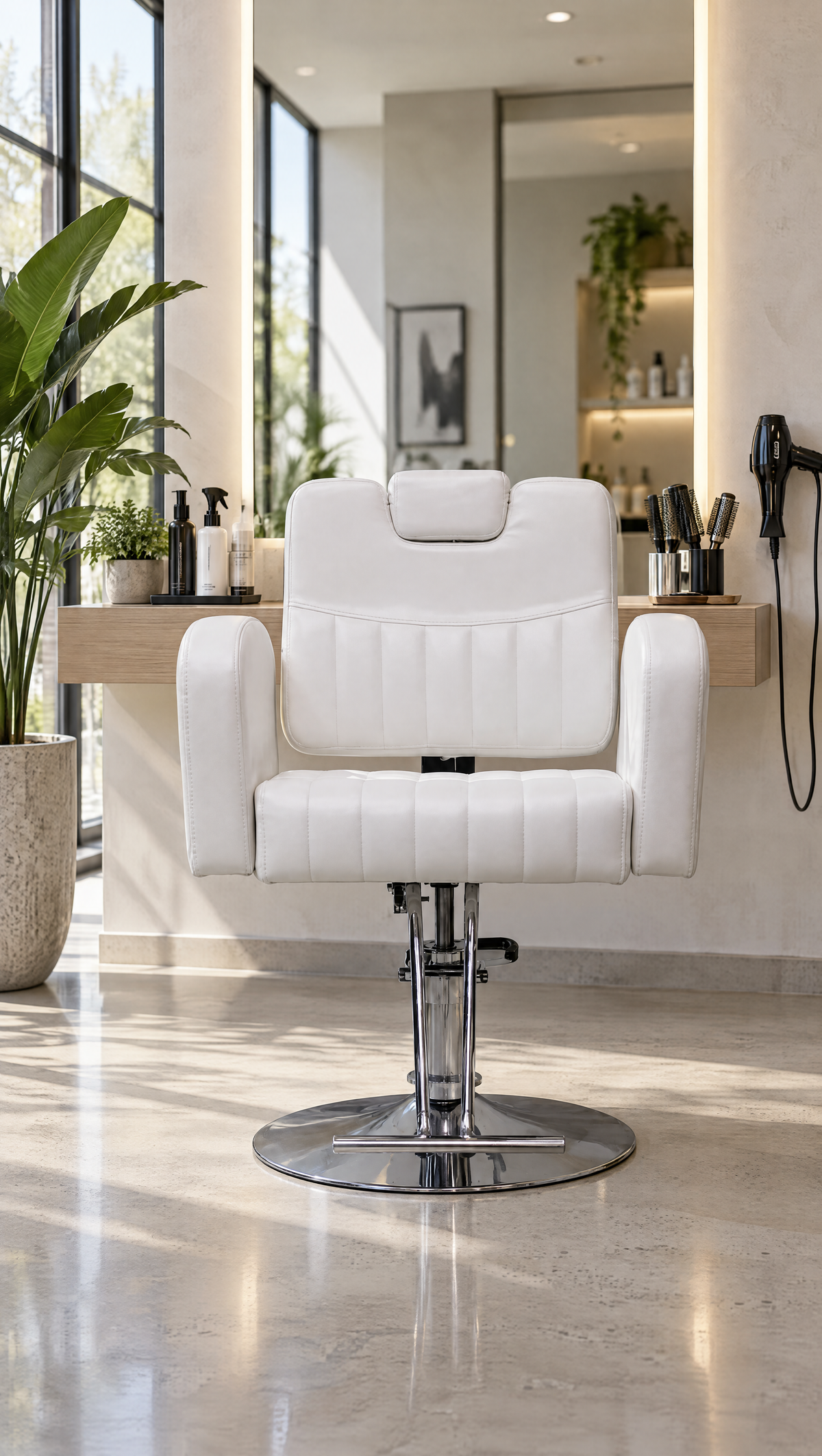 Shimae - Reclining Chair - White