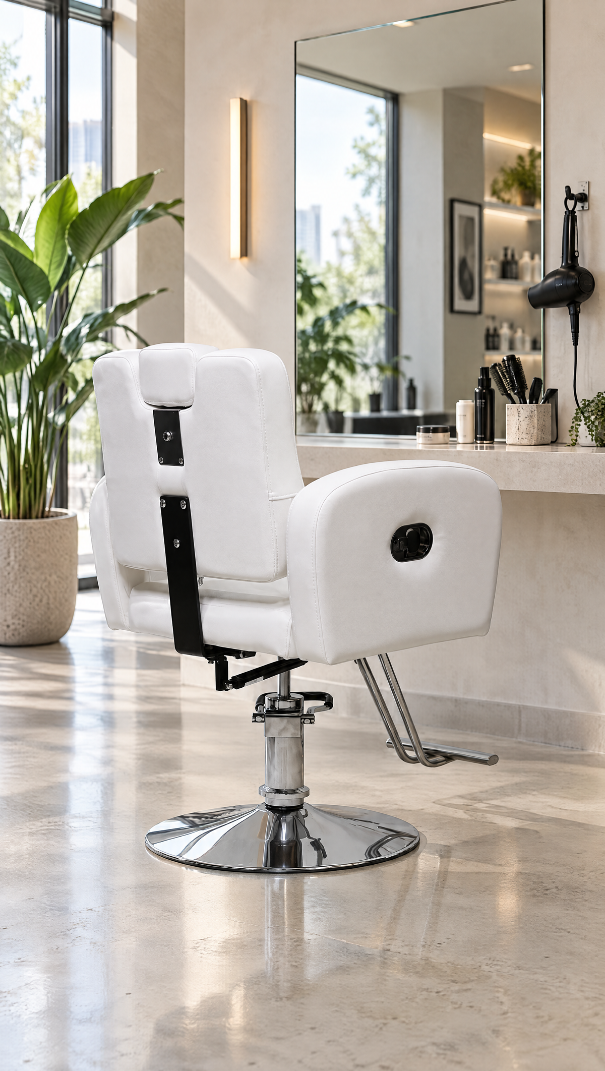 Shimae - Reclining Chair - White