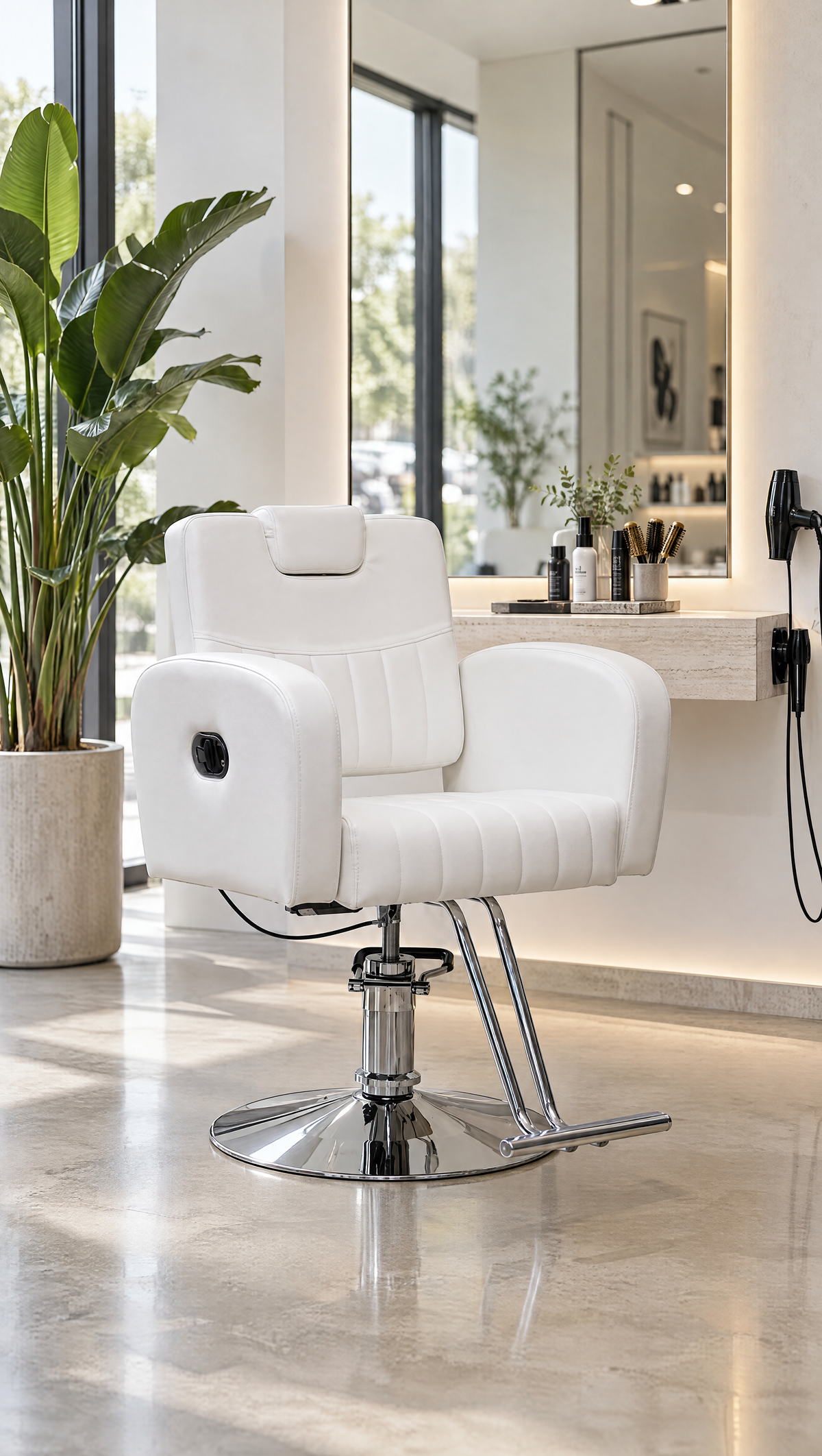 Shimae - Reclining Chair - White