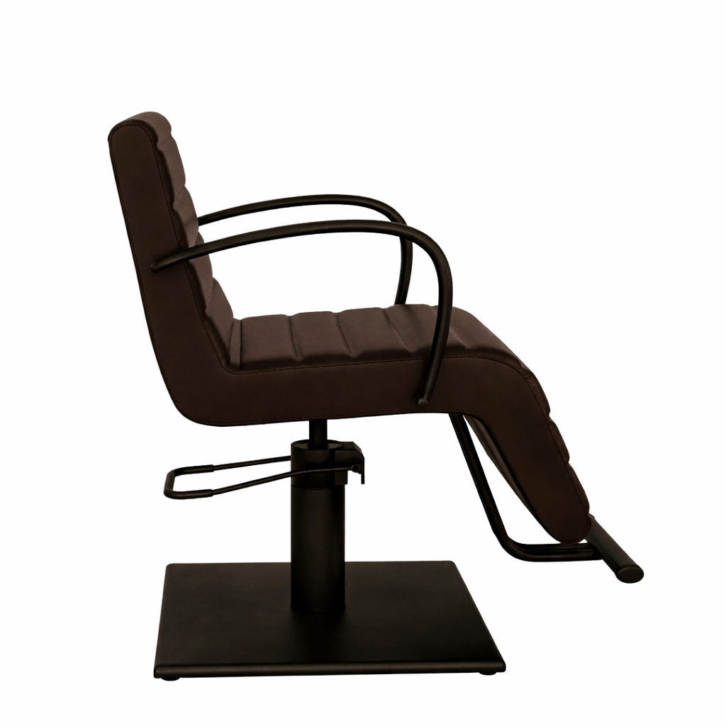 Velour Salon Chair SC89 - Chocolate