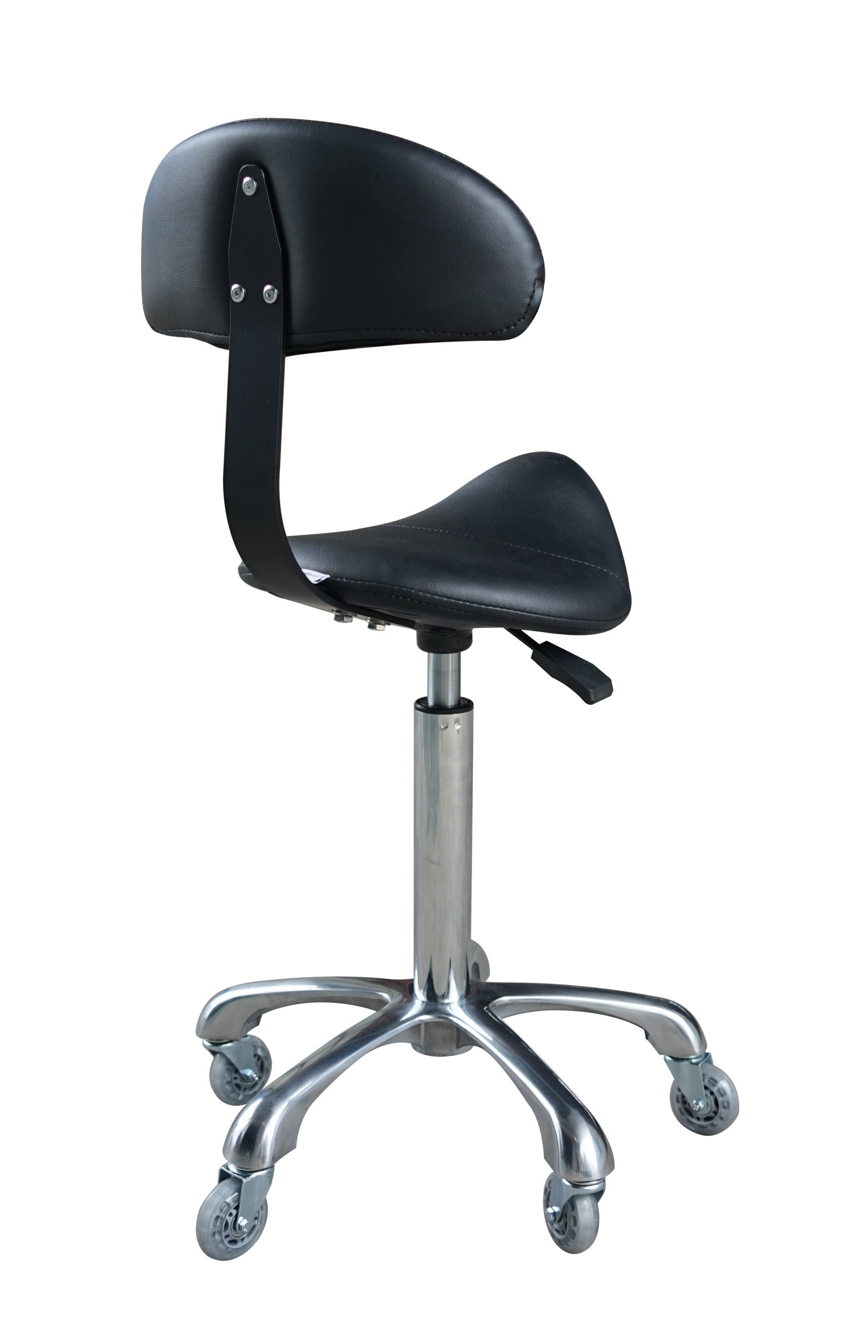 Dennis III Saddle Stool Black ST03.3P