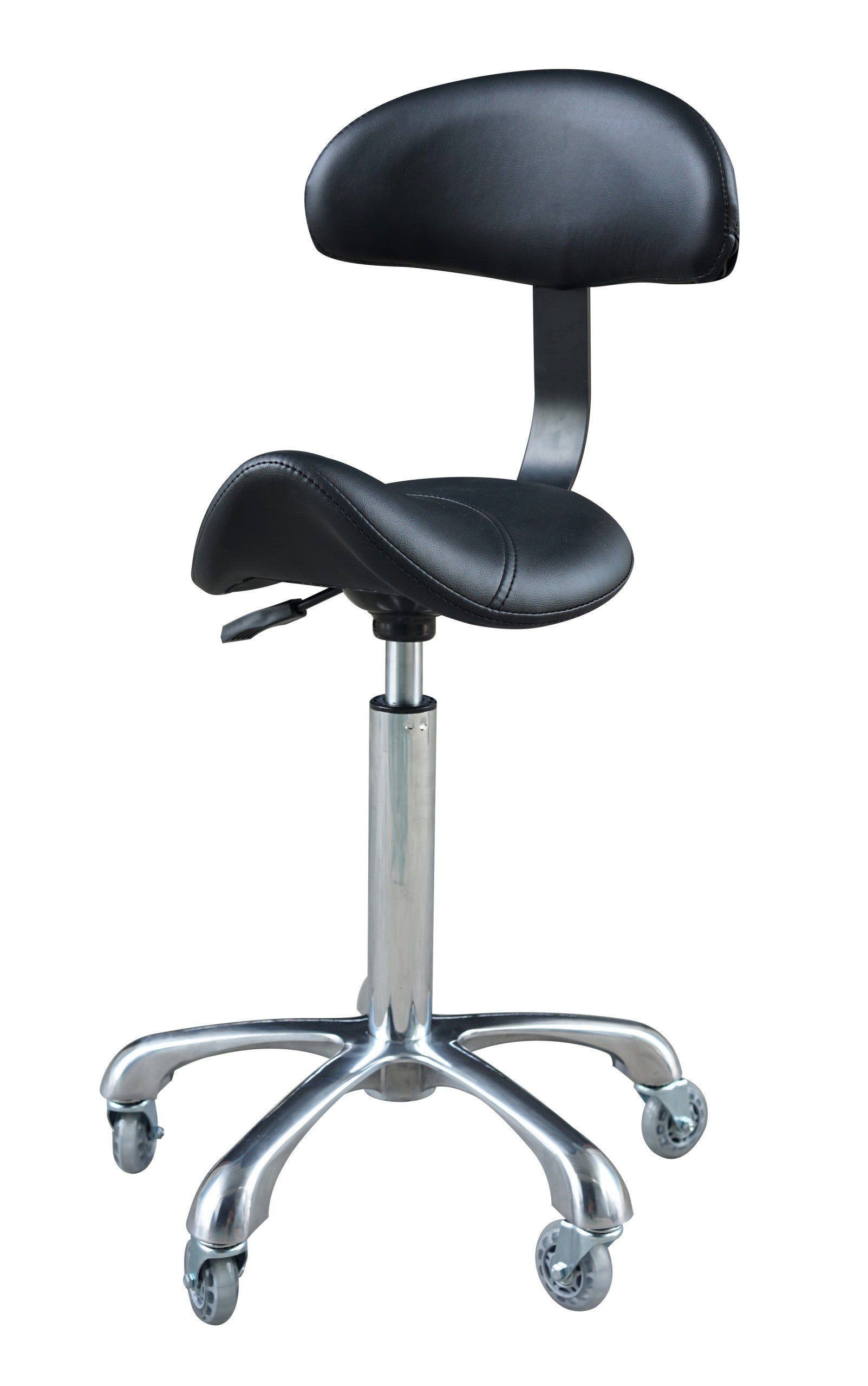 Dennis IIII Saddle Stool ST03.3P - Black