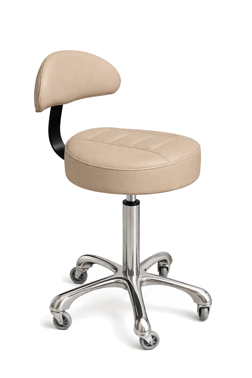 Nash Artist Stool - Nude Beige