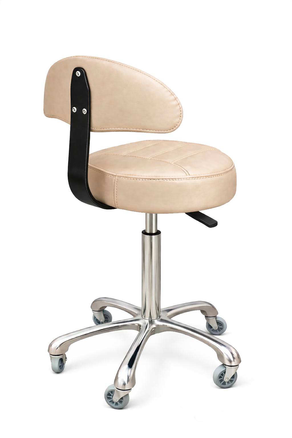 Nash Artist Stool - Nude Beige