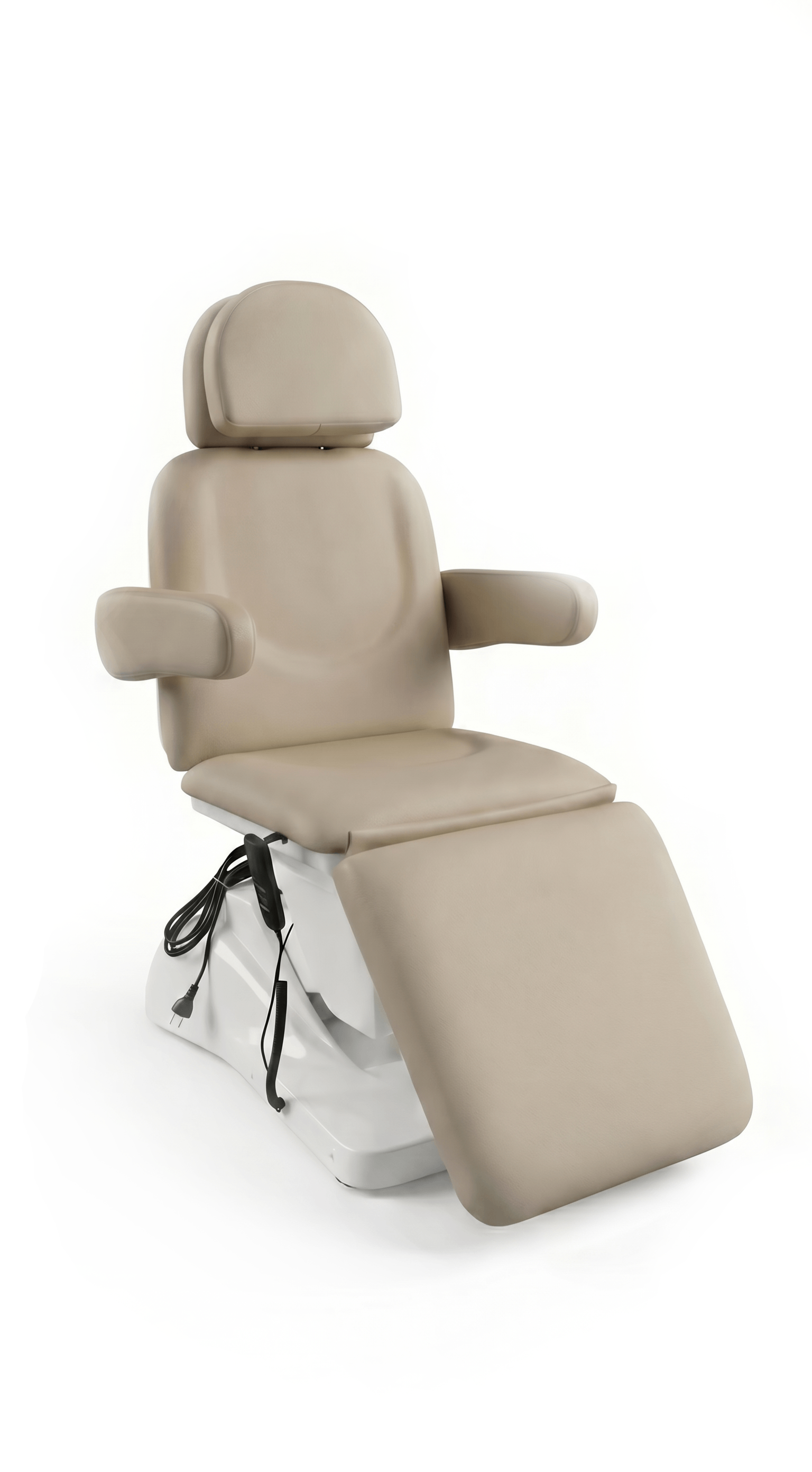 Derma - Lash Bed/Chair - Fully Electric - Nude Beige