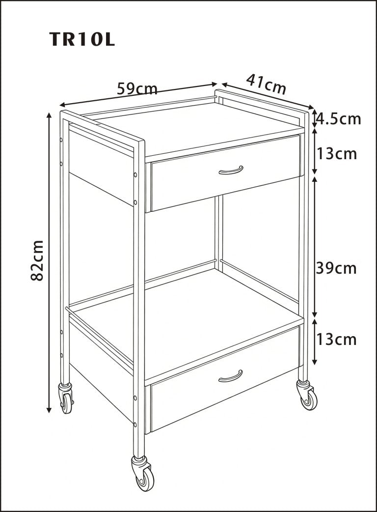 Bella Trolley TR10 White (Small)