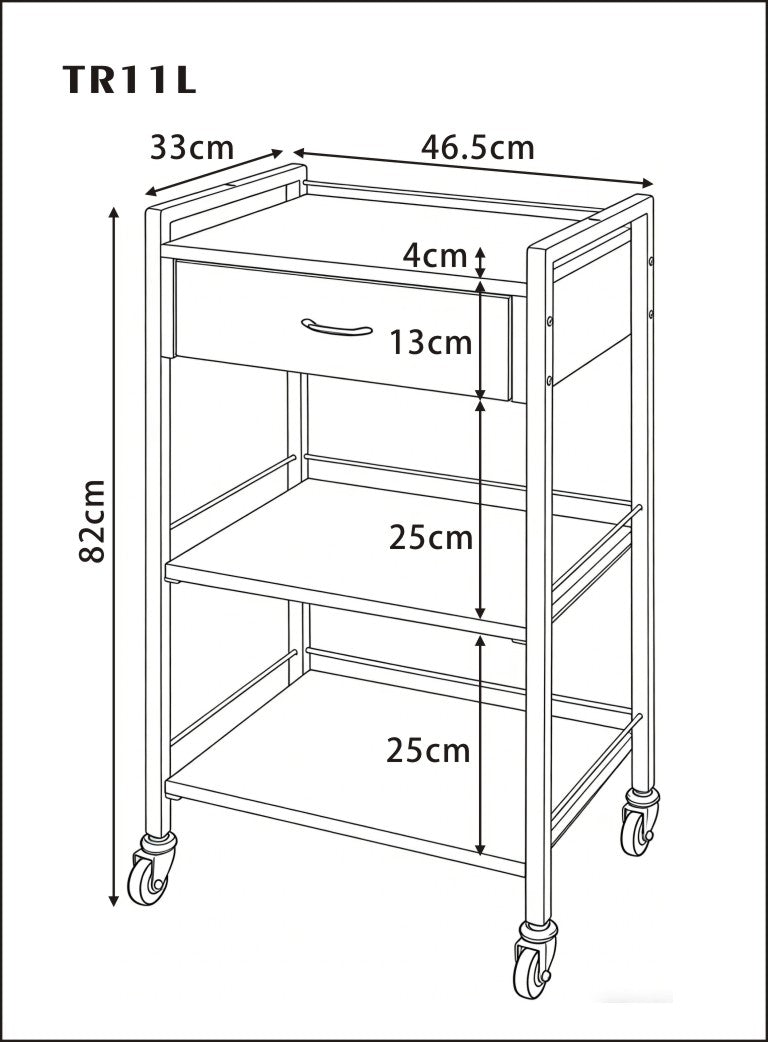 Fai Trolley TR11 White (Small)