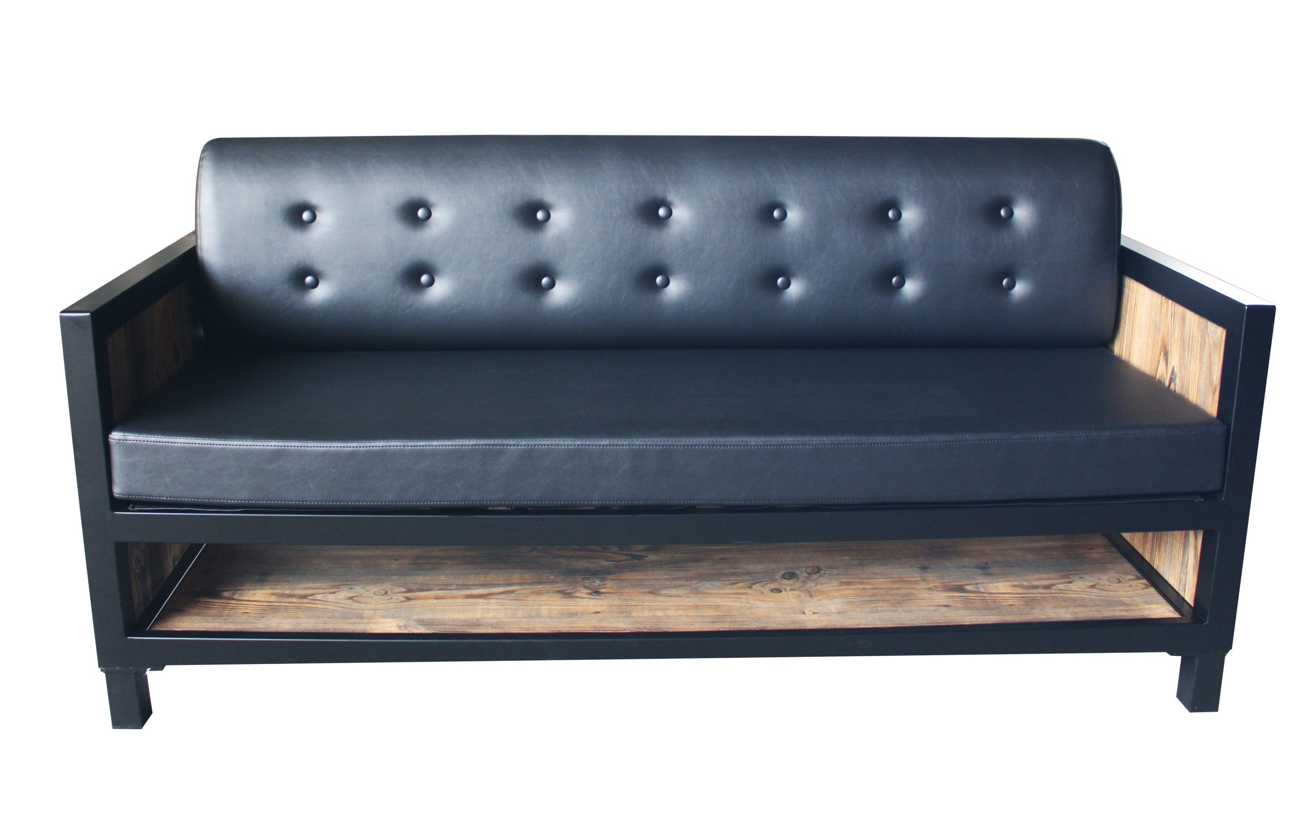 Tate 3 Seater Waiting Lounge Black WC26.2