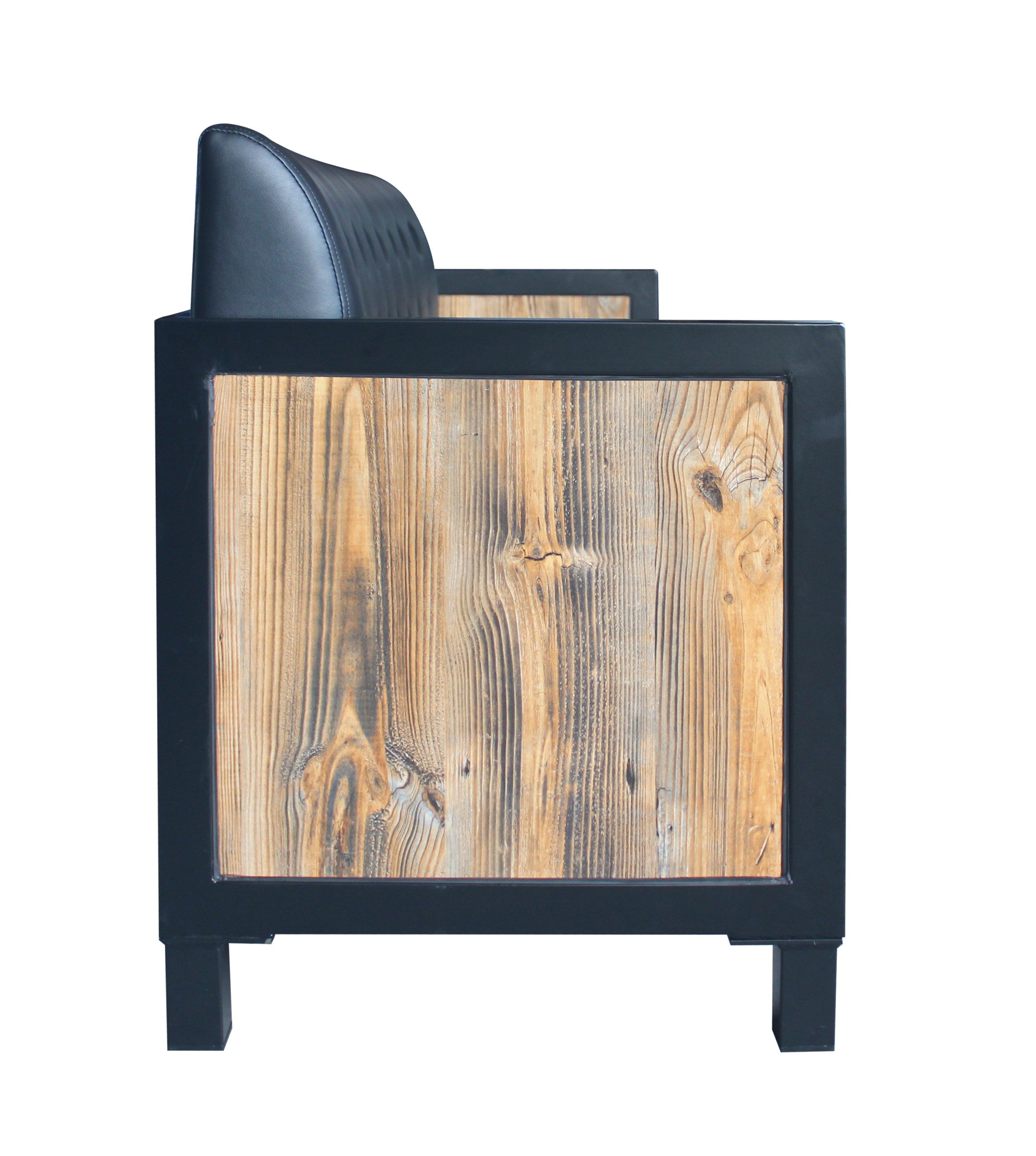 Tate 2 Seater Waiting Lounge Black WC26