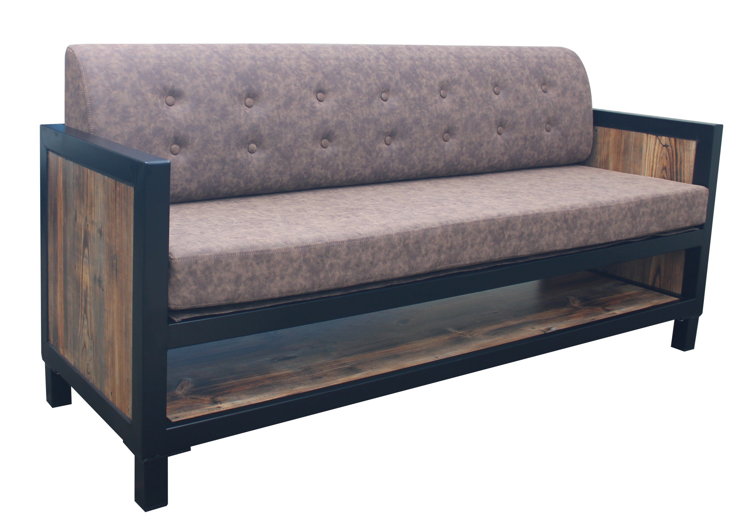 Tate 3 Seater Waiting Lounge Black WC26.2