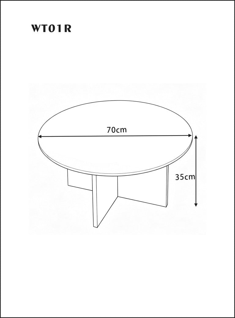 Waiting Area Table Black WT01R