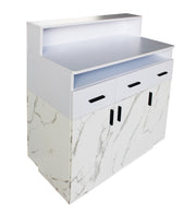 Valencia Reception Desk White RD22