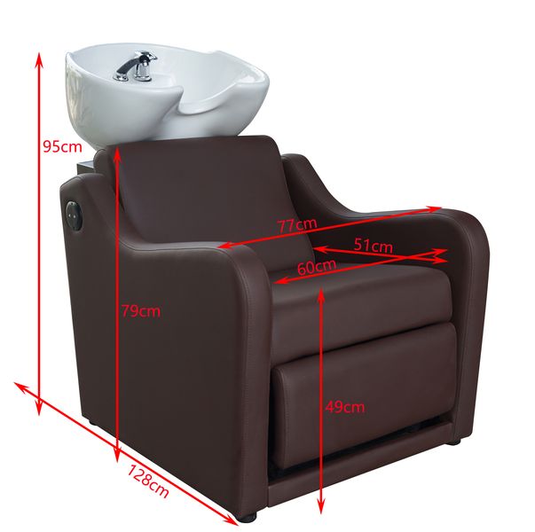 Blüme Electric Shampoo Unit Chocolate SU49.1